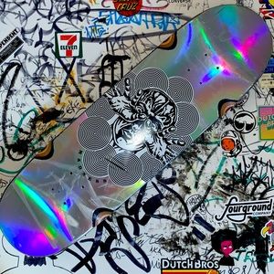 Madness Skate Deck 3D graphic